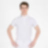 Men's White Riding Competition Short Sleeve Shirt