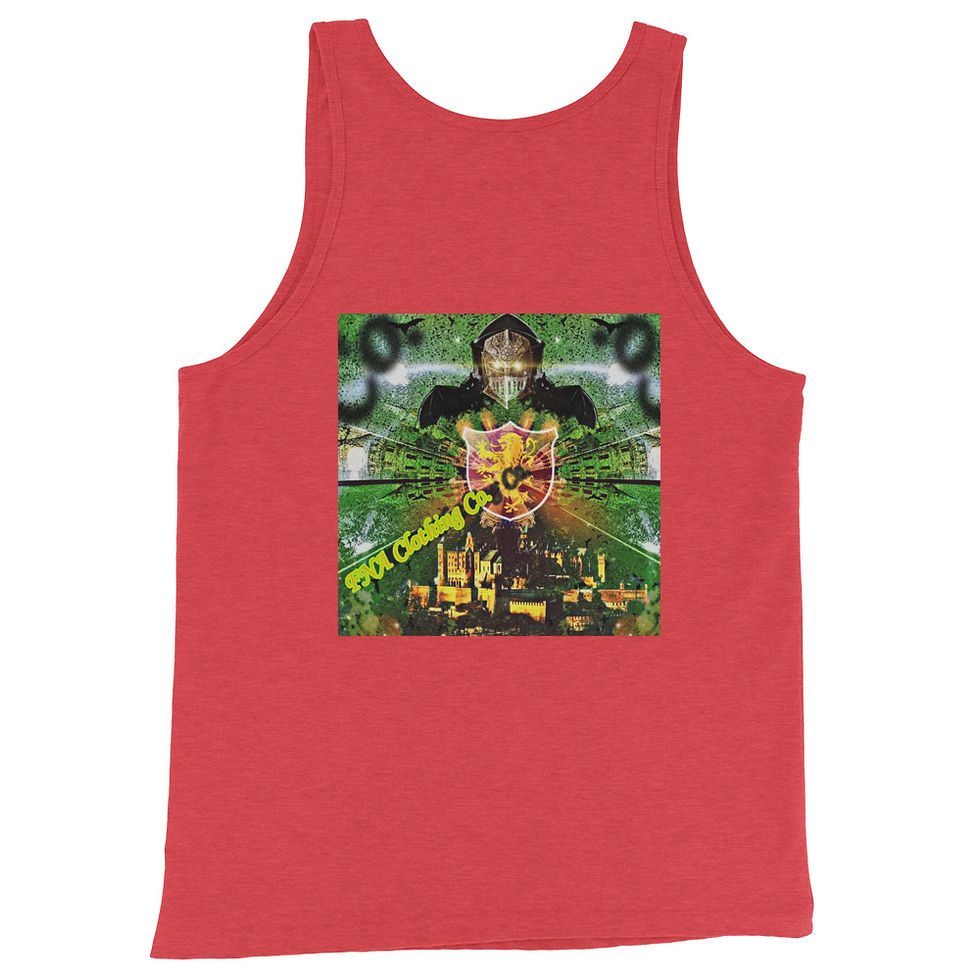 Thumbnail: Castle Vampira Unisex Tank Top
