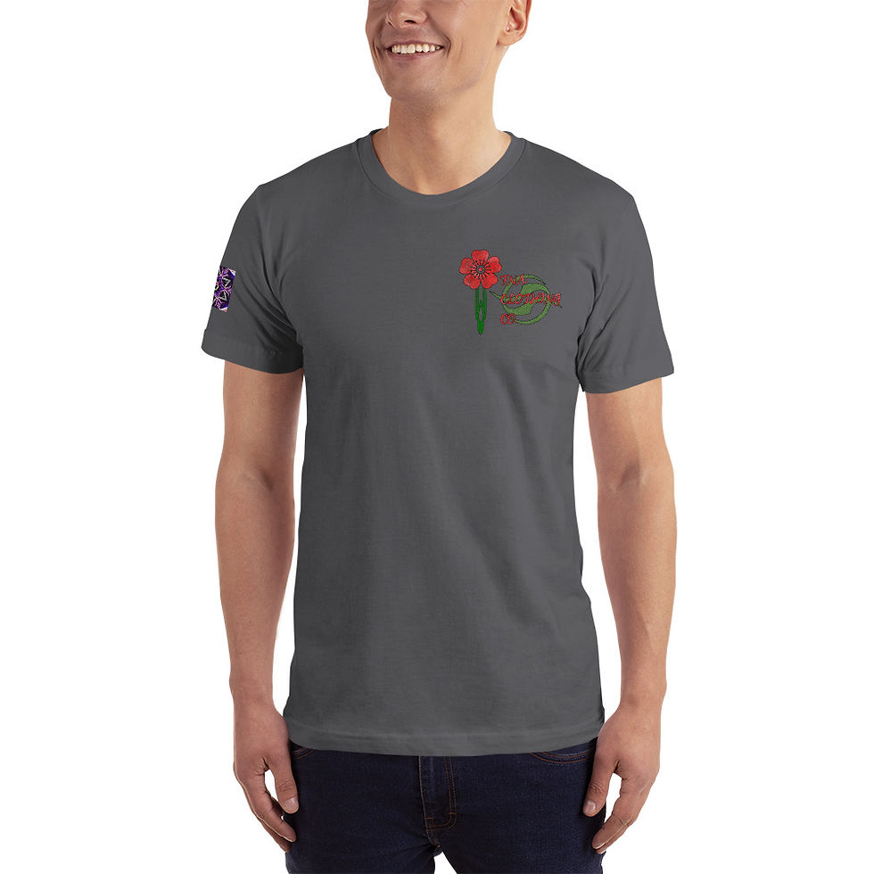 Thumbnail: Roses Are Plaid T-Shirt by The Reverend HR