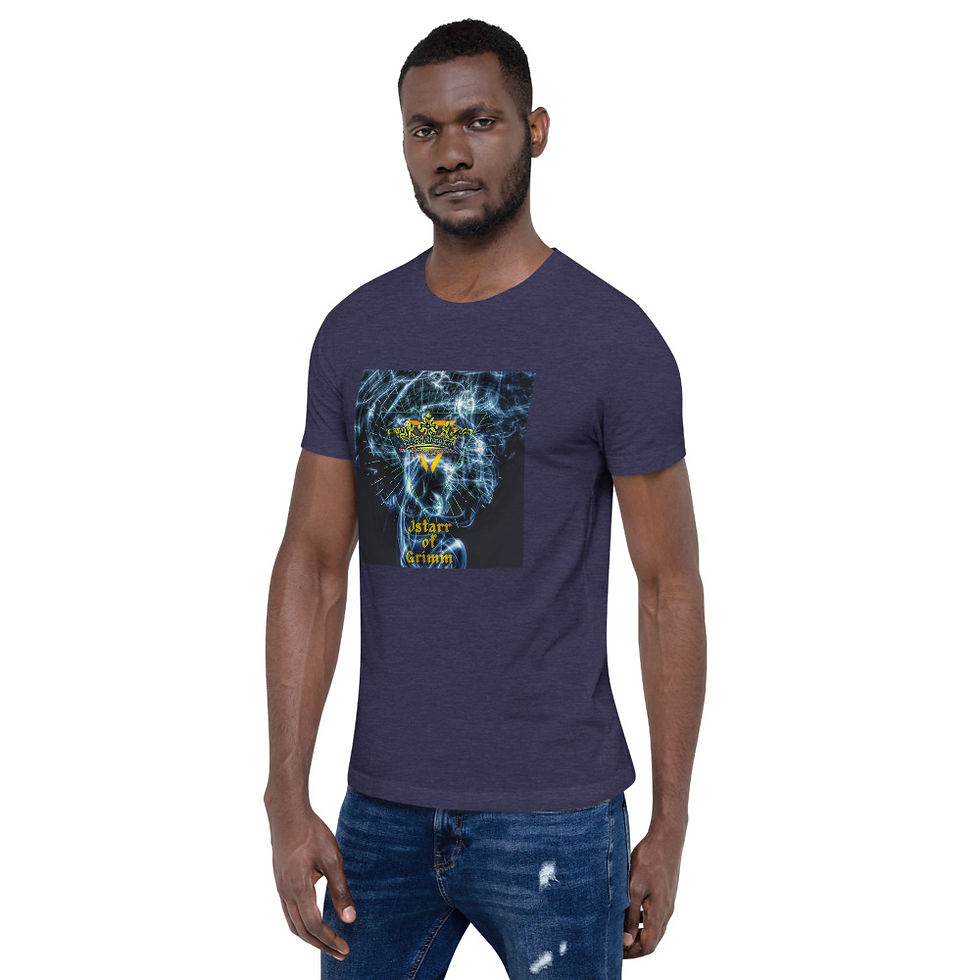 Thumbnail: Jstarr of Grimm G.C. Smoke Strike Short-Sleeve Unisex T-Shirt
