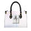 Thumbnail: Women's Tote Bag With Black Handle