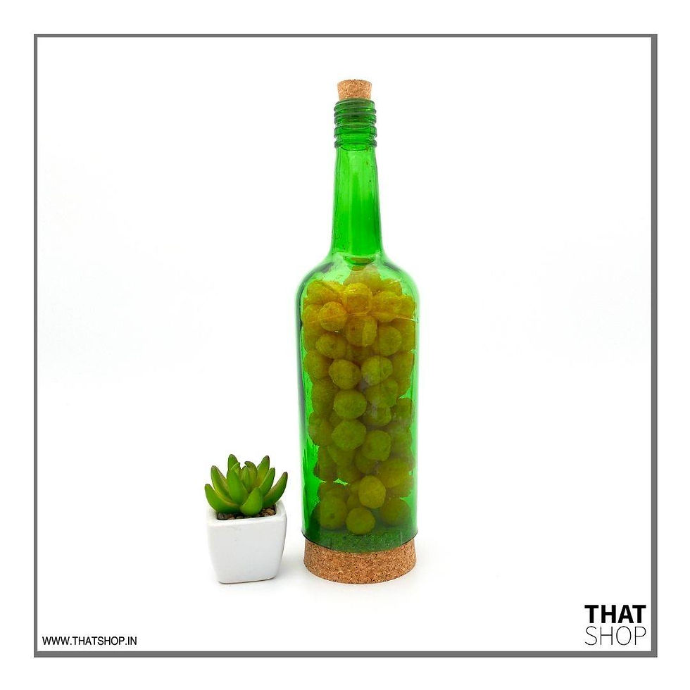Thumbnail: upcycled jameson bottle jar by that shop