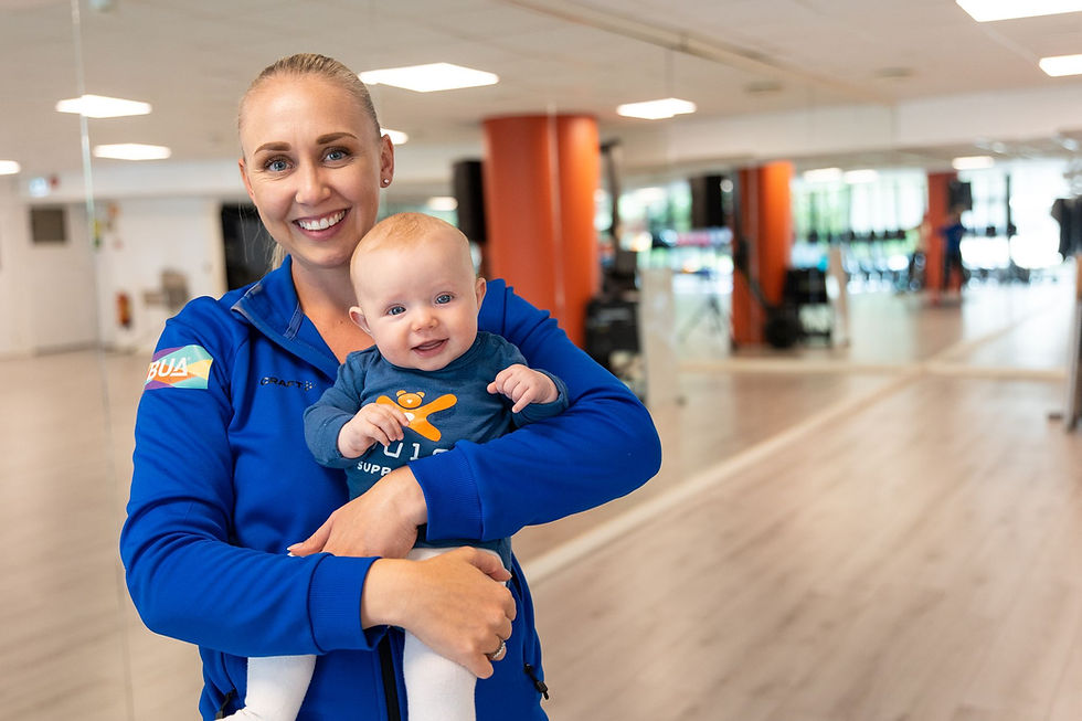Mor og barn trening m/Anette Jørgensen