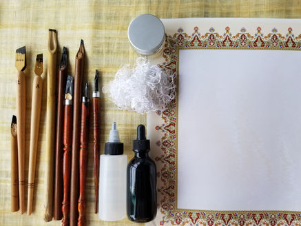 Arabic Calligraphy Tools
