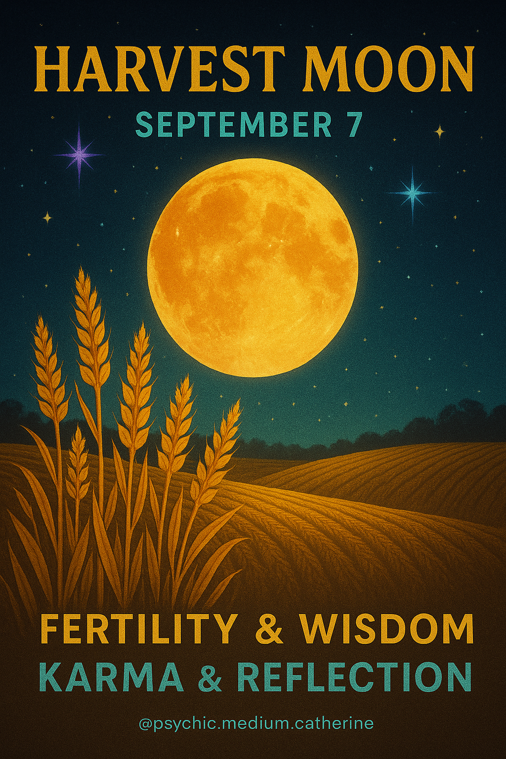 Harvest Moon - Full Moon Circle