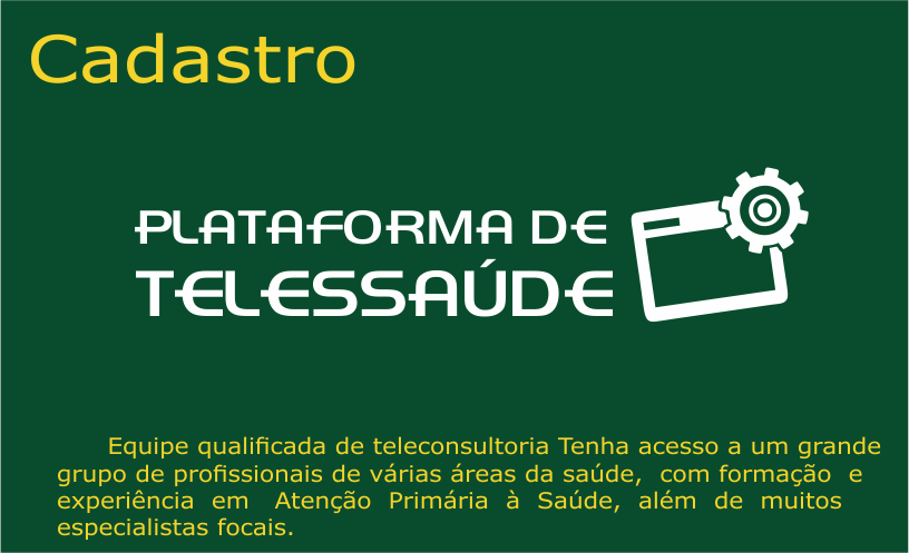 Plataforma de Telessaúde