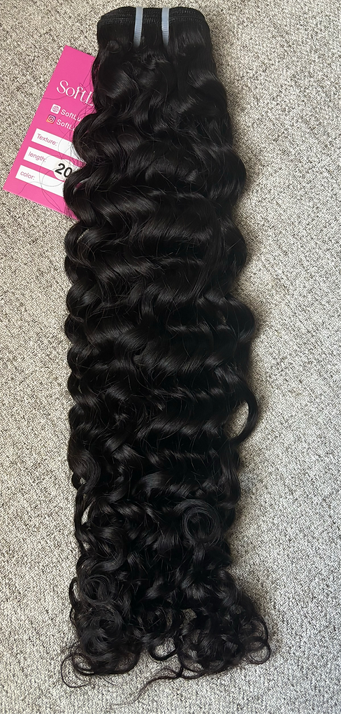 Virgin Italian Curly human hair bundle