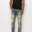 Thumbnail: Men Creased Biker Denim Jeans