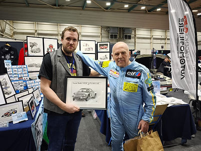 Jean-Claude ANDRUET : Pilote de rallye français, deux fois champion de France et Sylvain Lucas