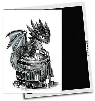 Magnet dragon vin 