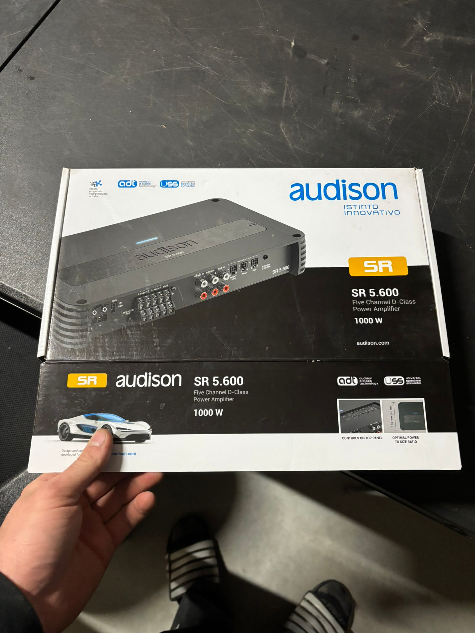 ampli audison 5 channel