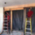 oversize door with structural upgrades