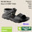 Thumbnail: Medifeet Women's Triple Strap Sandals with Enhanced Arch Support for Comfort