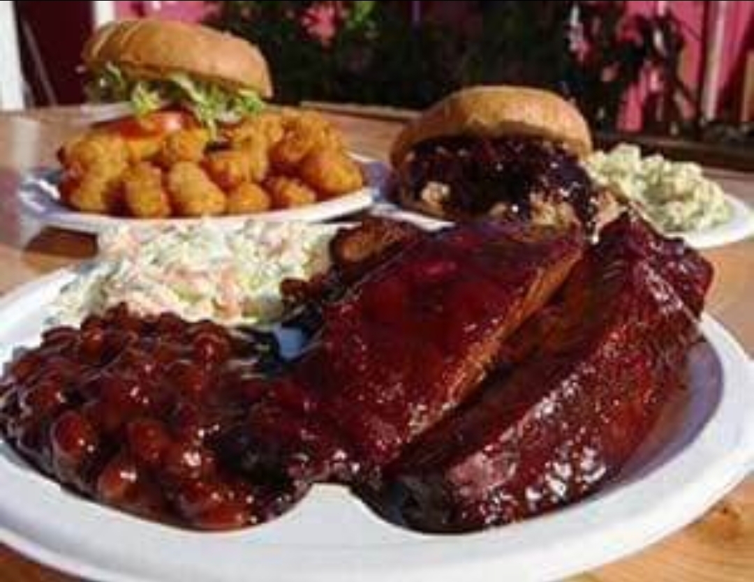 Arranged Food and Objects