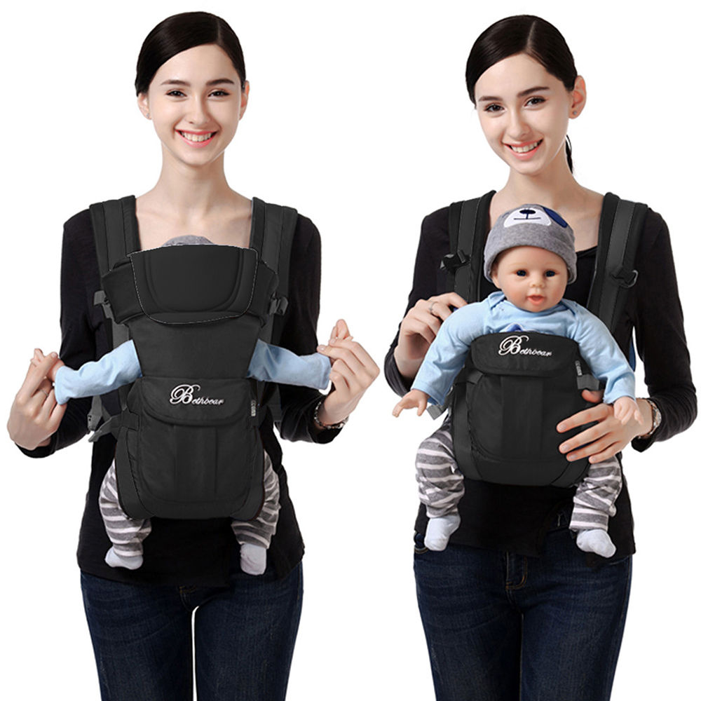 Mochila Porta-Bebés Ergonómica 4 em 1
