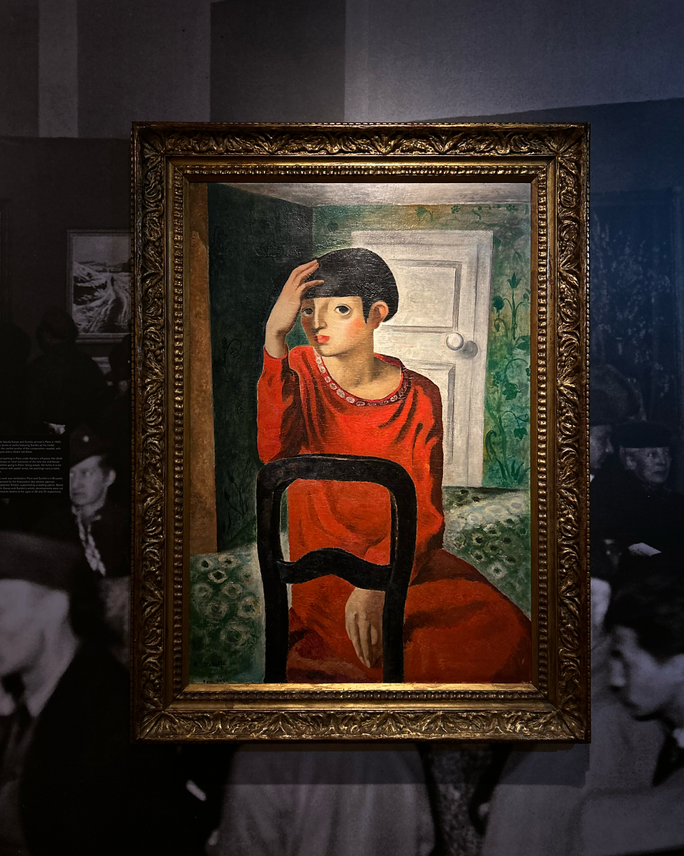 Itakulla Kanae, Portrait of an Artist. City of Others: Asian Artists in Paris, National Gallery Singapore.