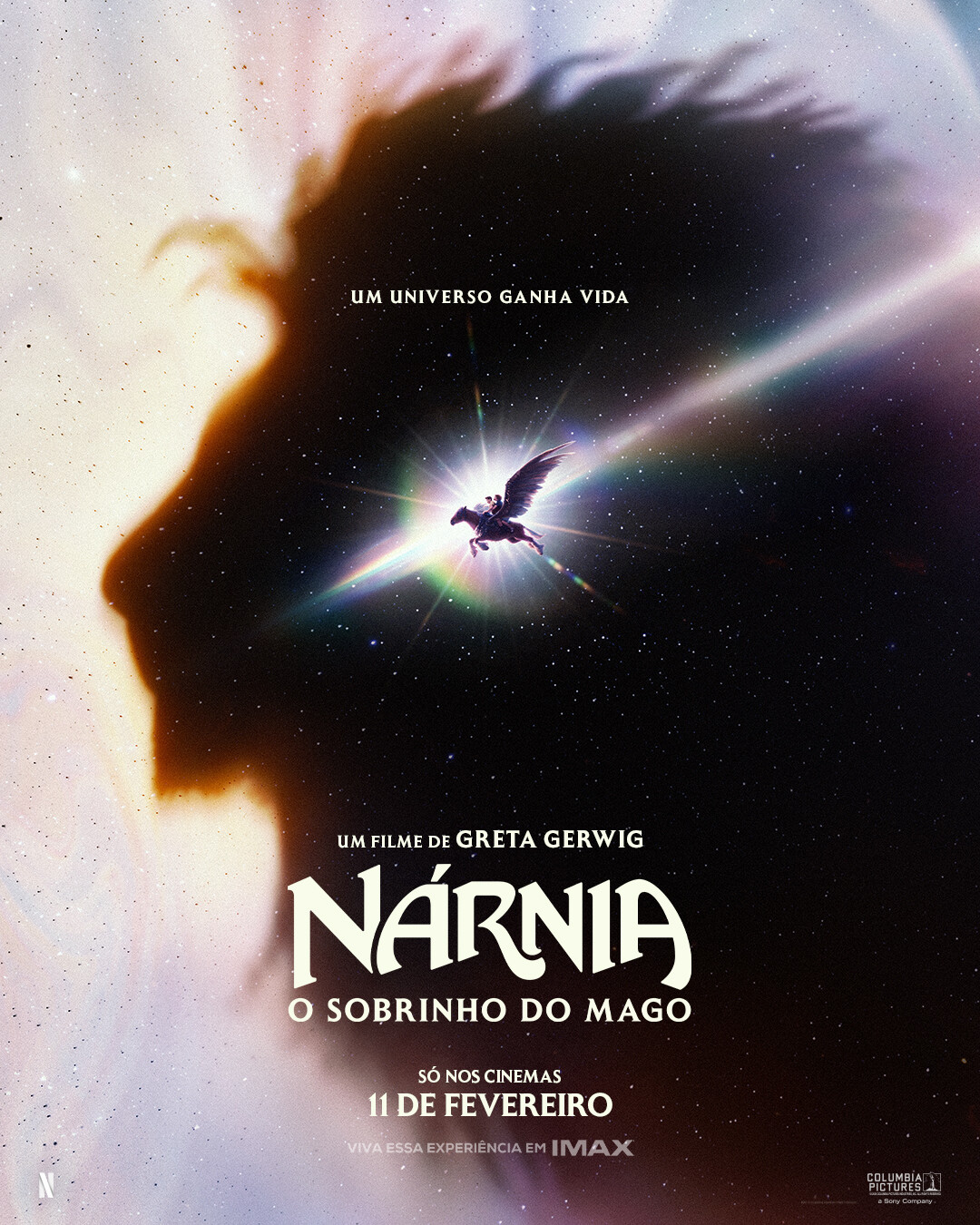 Pôster oficial de Nárnia O Sobrinho do Mago. Netflix / divulgação.