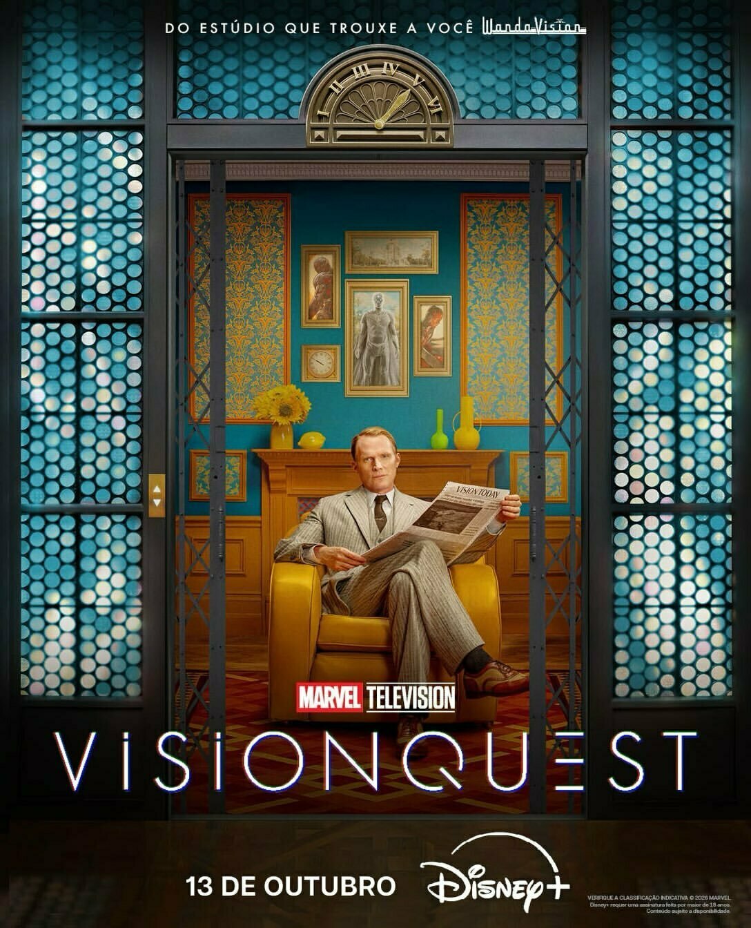 VISIONQUEST ESTREOU! VISÃO QUER PAZ, MAS ULTRON MORA NA CABEÇA DELE!