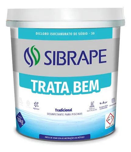 BALDE DE CLORO TRATE BEM SIBRAPE 10KG
