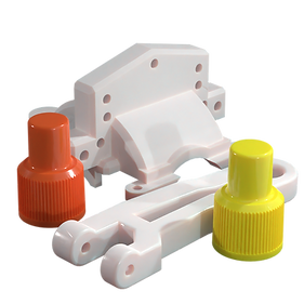 Injection molded plastic parts