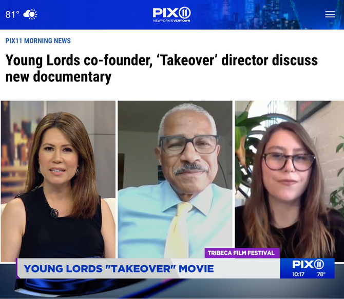 "Takeover" Interview on PIX11 News