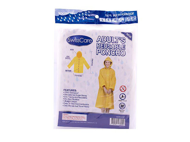 Adult Rain Coat SwissCare