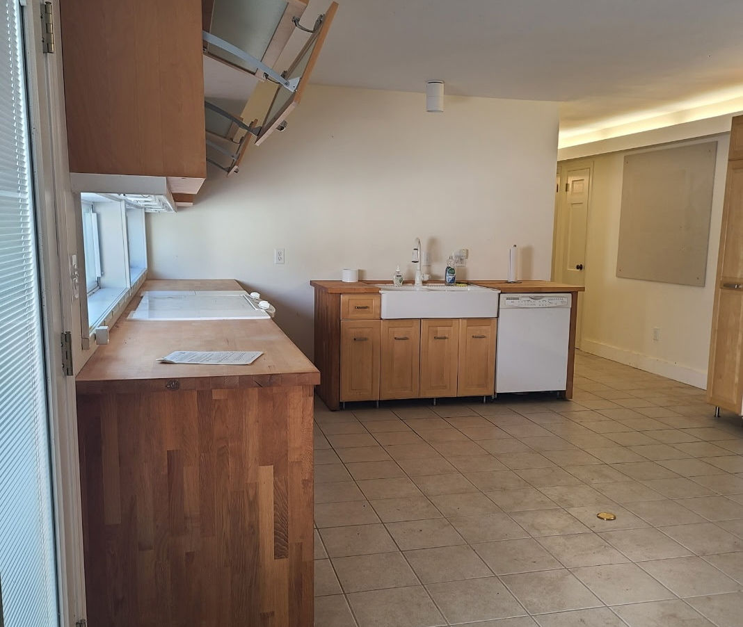 Before of a kitchen remodel in Easton, CT