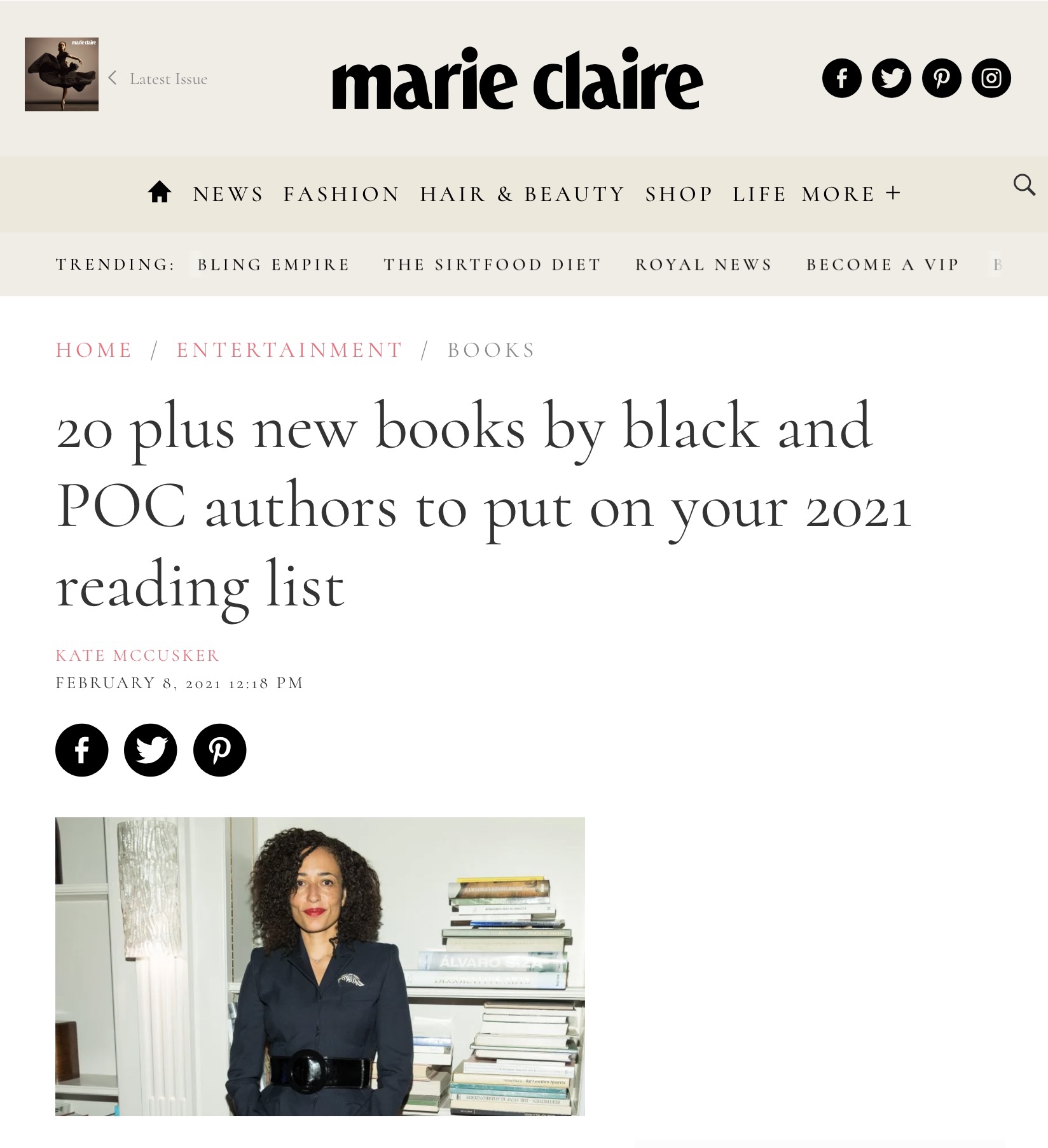 “I suspect this author will taking up shelf space for lots of fantasy fiction fans over the next few