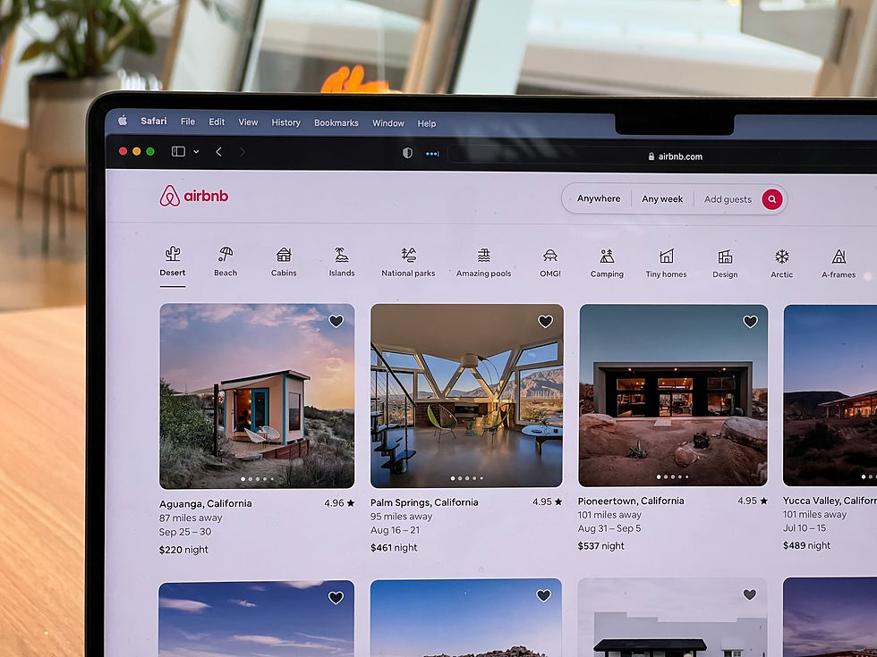 air bnb listing