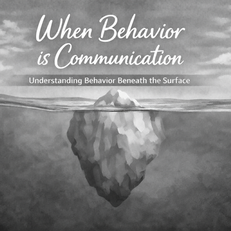 When Behavior Is Communication