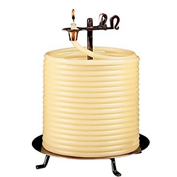 Candle by the Hour 144-Hour Candle, Eco-friendly Natural Beeswax with Cotton Wick