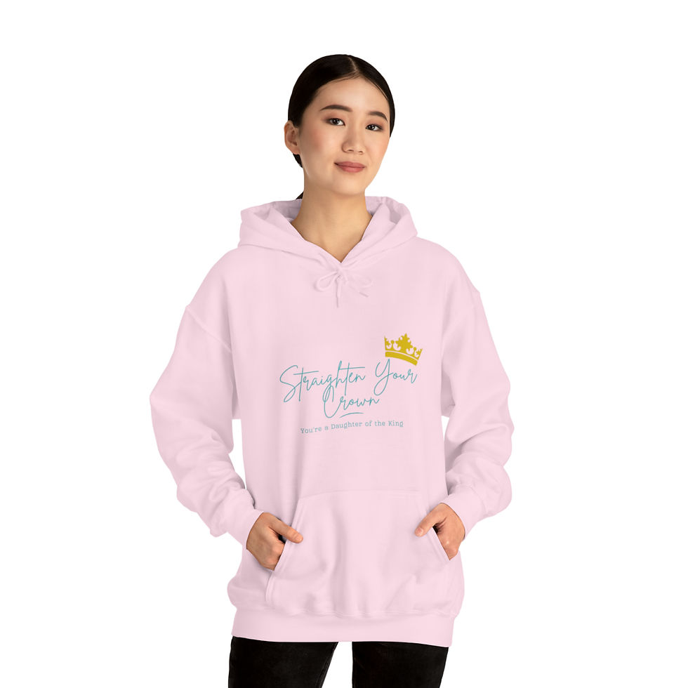 Thumbnail: STRAIGHTEN YOUR CROWN Women's Hooded Sweatshirt