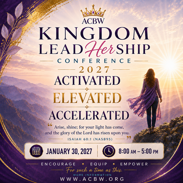Kingdom LeadHERship Conference 2027