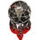 Thumbnail: Indian Motorcycle Dream Catcher Horn Cover Insert red blackwash