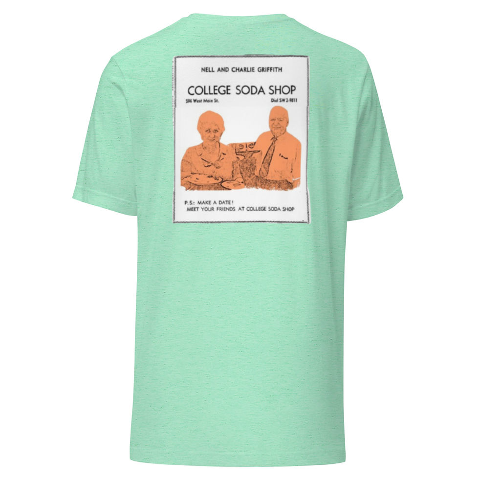 Thumbnail: College Soda Shop Shirt Bright Colors 