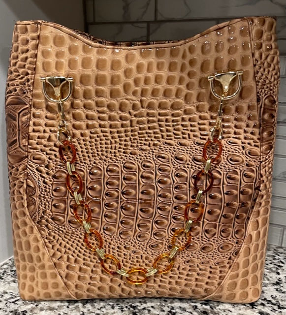Thumbnail: PR007 Brown Snakeprint - Handmade