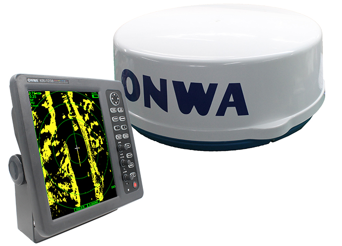 Onwa 36NM 12.1" LCD Marine Radar w/APRA function · KR-1238