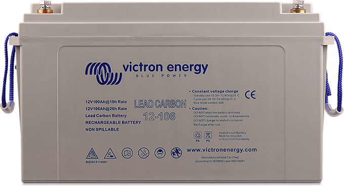 Victron Energy Lead Carbon Battery — representative image of the range
