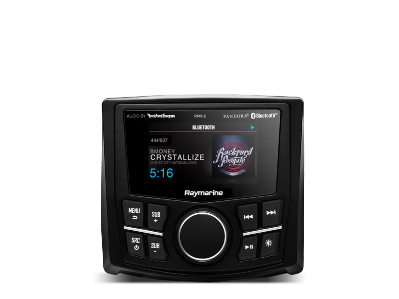 Rockford Fosgate Rockford RMX2 - 2 Zone/1 Source Media Receiver/2.7" Color Display · E70397