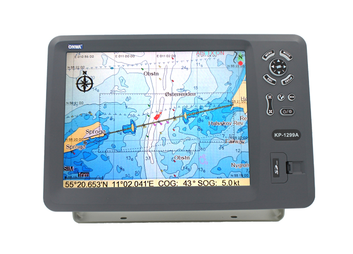 Onwa 12.1 Color TFT LCD GPS / AIS Chart Plotter · KP-1299A