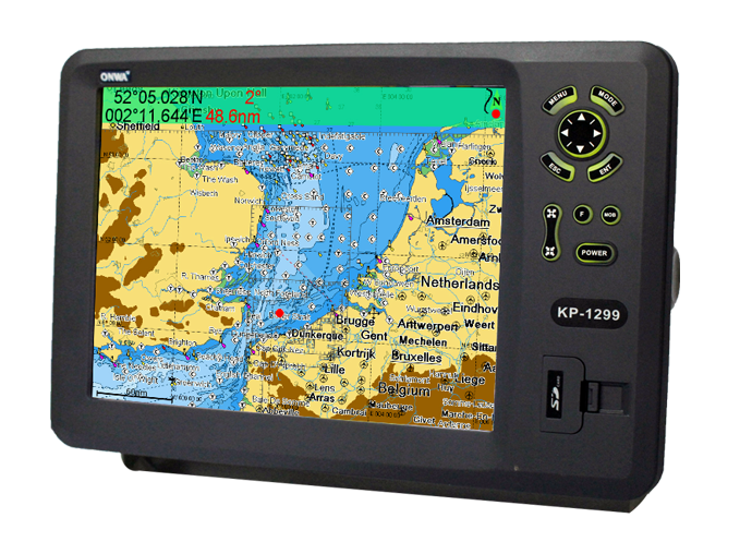 Onwa 12.1 Color TFT LCD GPS Chart plotter · KP-1299