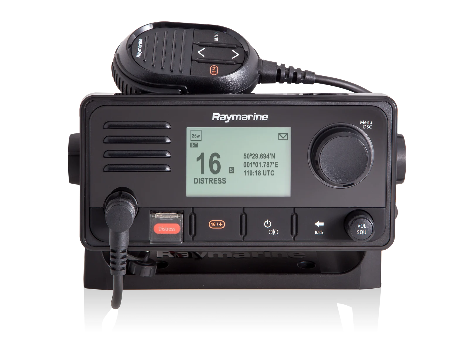 Raymarine — Σειρά Ray63 / Ray73 — εμπρόσθια όψη