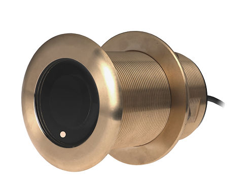 Raymarine A80016 — B75L Bronze Low Profile D/T Through Hull Transducer 0° Angle (300W)