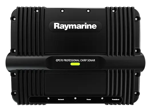Raymarine CP570 — front view of unit sonar