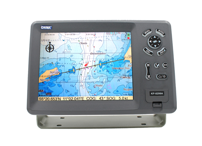 Onwa 8 Color TFT LCD GPS / AIS Chart Plotter · KP-8299A