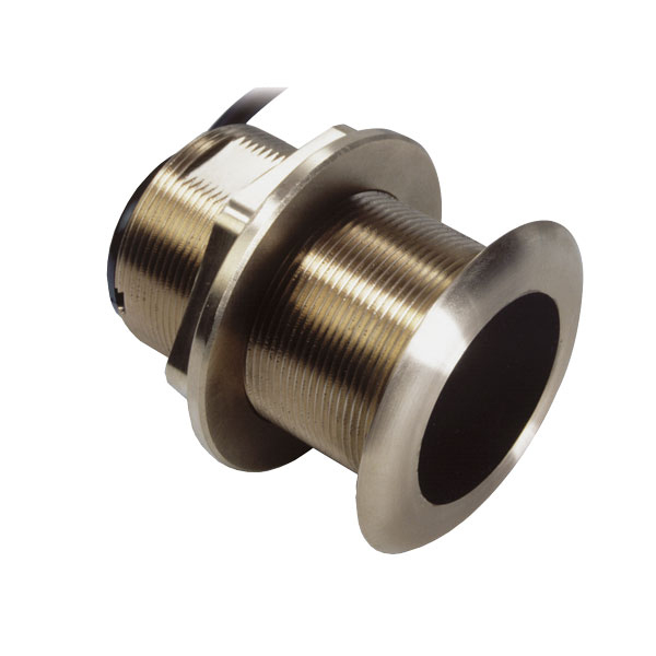 Raymarine B164 1000W Depth & Temp Bronze Transducer 12? 50/200 kHz Low Profile (8 pin) · A102112