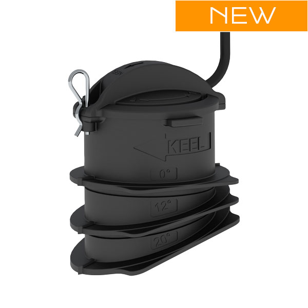 Raymarine CPT-S Plastic Conical HIGH CHIRP In-Hull Transducer, 0/12/20� fitting option · A80691