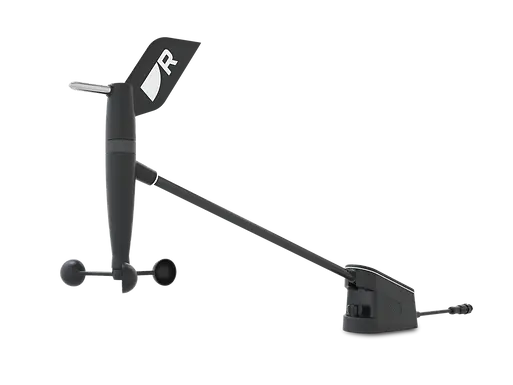 Raymarine RSW — side view of the wind sensor with short arm. The sensor is shown without the other E70670 components.