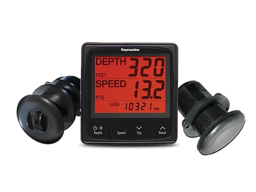 Raymarine Σετ i50 Tridata T70582 με αισθητήρες ταχύτητας, θερμοκρασίας και βάθους