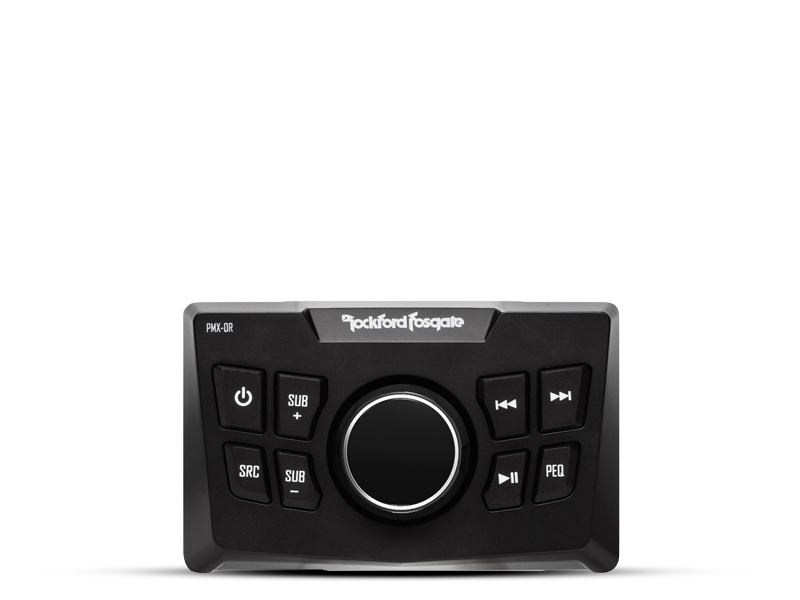 Rockford Fosgate Rockford Ultra Compact Digital Media Receiver Display · E70398